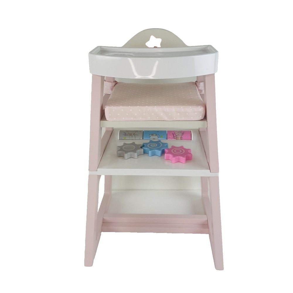 American Girl Bitty Baby Convertible High Chair & Play Table